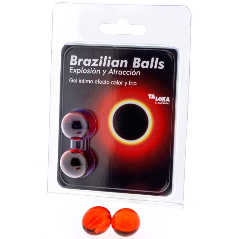 Brazilian Balls Gel Excitante Efekt Horkosti a Chladu 2 Koule