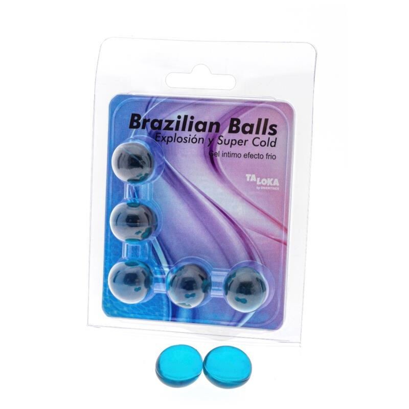 Brazilian Balls Opwindende Gel met Koud Effect 5 Ballen