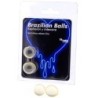Brazilian Balls Gel Ενθουσιαστικό Αίσθηση Κρύου Και Δόνηση 2 Μπάλες