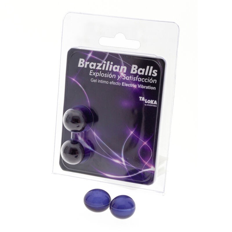 Brazilian Balls Vibráló Elektromos Hatású Izgalmi Gél 2 Golyó
