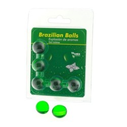 Brazilian Balls Intimgel Minze 5 Bälle