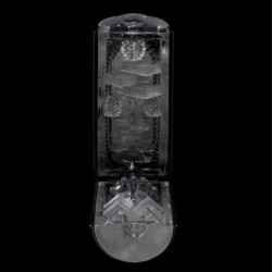 Flip Hole Masturbator Schwarz