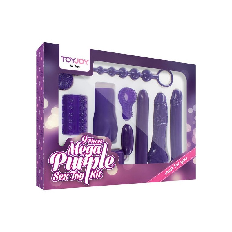 Zestaw Mega Purple Sex Toy Just For You