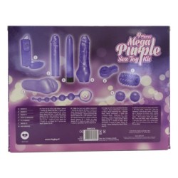 Just For You Mega Purple Kit de Brinquedos Sexuais