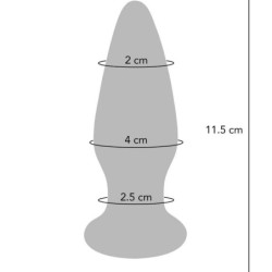 De Shining Plug Kristallen Vibrator