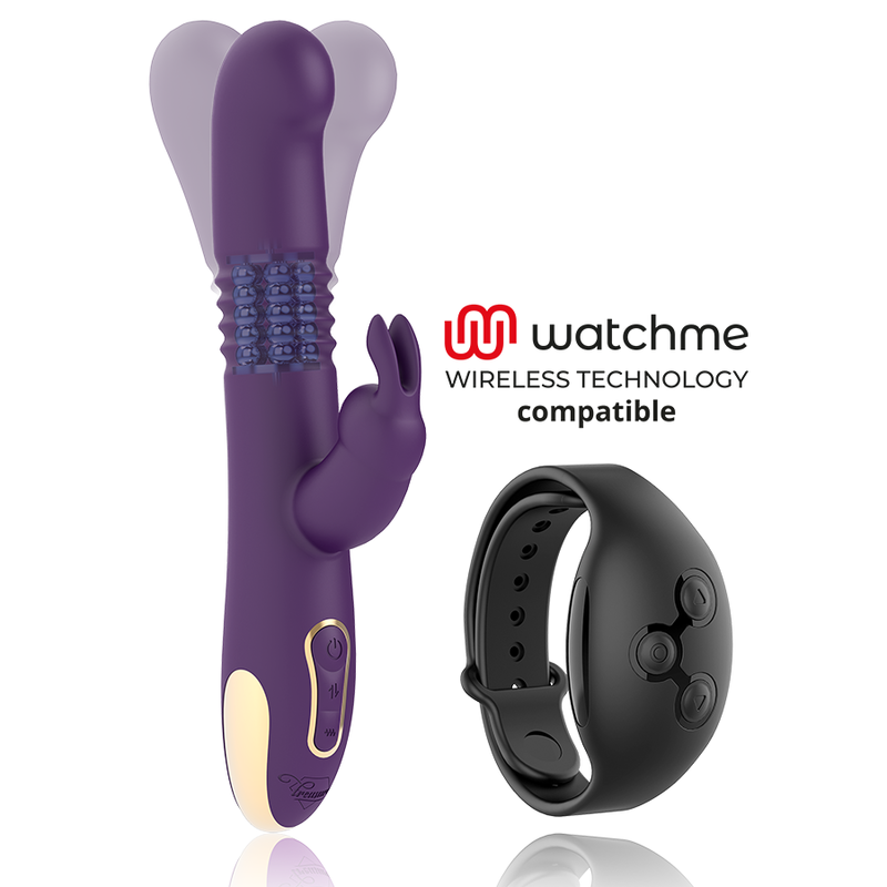 Bastian Rabbit Up & Down, Rotator & Vibrator Kompatibilní s Watchme Wireless Technology