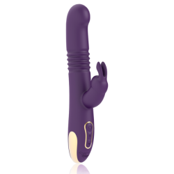 Bastian Rabbit Up & Down, Rotator & Vibrator Compatible Con Watchme Wireless Technology