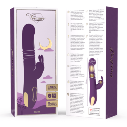 Bastian Rabbit Up & Down, Rotator & Vibrator Compatible Con Watchme Wireless Technology