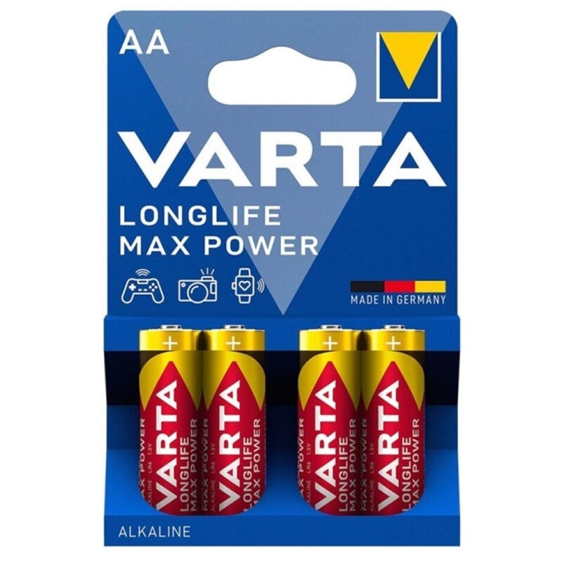 Max Power Alkaline Batterie Aa Lr6 Blister*4