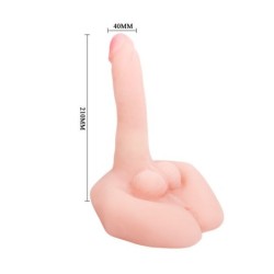 Mr Big Realistinen Penis- ja Peräaukon Masturboija