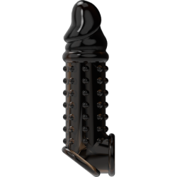 Podaljšek in prevleka za penis V11 Črna