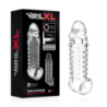 Prolunga e Guaina per Pene V11 Trasparente