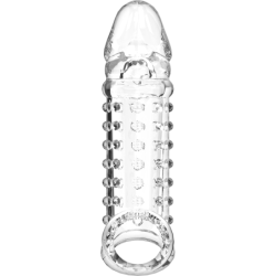 Prolunga e Guaina per Pene V11 Trasparente