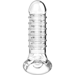 Prolunga e Guaina per Pene V15 Trasparente