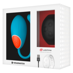 Oeuf vibrant télécommandé Technology Watchme Bleu / Jais