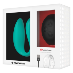 Dual Technology Watchme Vibrator Aquamarin / Jet