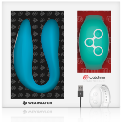 Dual Technology Watchme Vibrator Indigo / Akvamarin