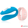 Dual Technology Watchme Teal / Pink Vibrator