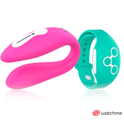 Dual Technology Watchme Vibrator Fuchsia / Aquamarin
