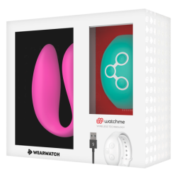 Vibraator Dual Technology Watchme Fuksia / Akvamariin