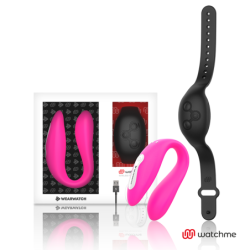 Vibrator Dual Technology Watchme Fuchsia/Azabache