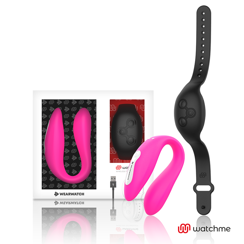 Vibrátor Dual Technology Watchme Fuchsia /Azabache Vibrátor Dual Technology Watchme Fuchsia /Azabache