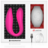 Vibraator Dual Technology Watchme Fuksia / Lumivalge