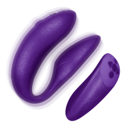 Chorus Vibrator Par Sex Med Squeeze Kontrol Lilla