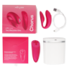 Chorus Vibrador Casais Com Controlo Squeeze Rosa