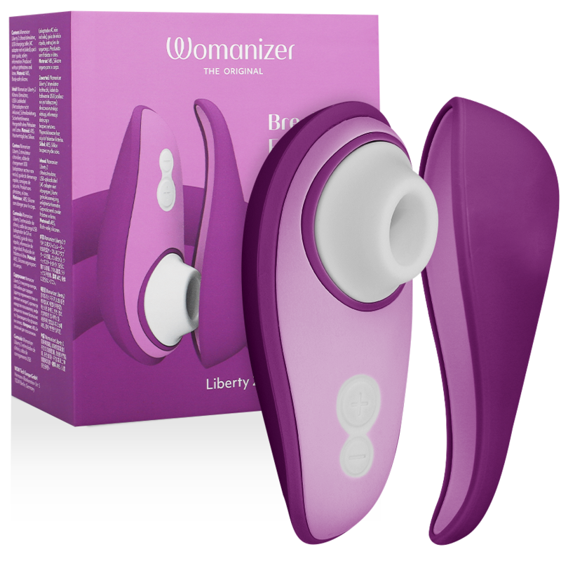Liberty 2 Stimulator & Clitoris Suction Violet