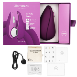Liberty 2 Clitoris Stimulator & Zuiger Violet