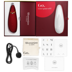 Premium 2 Clitoral Stimulator Burgundy