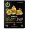Multivit Chewing-gum Vitamine C, H, D, Bêta-carotène, Lycopène et Thé Vert 10 Unités