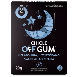 Off Kaugummi Baldrian, Tryptophan, Melisse und Melatonin 10 Stück