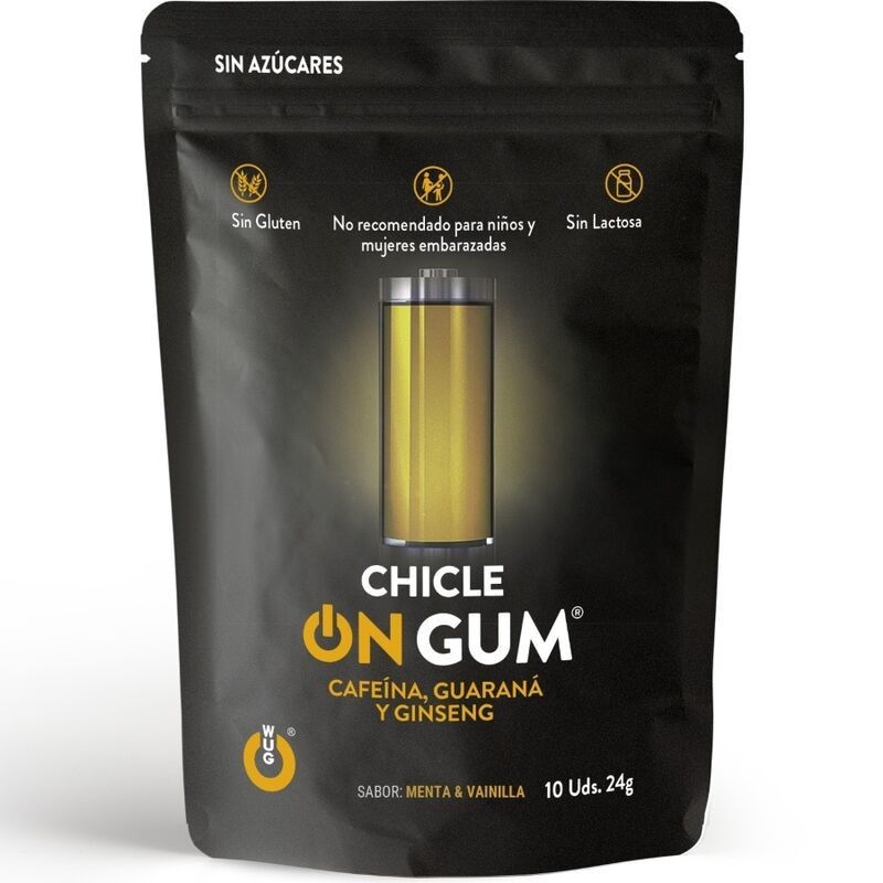 On Chiclete Cafeína, Ginseng e Guaraná 10 Unidades