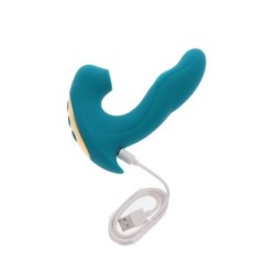 Vibromasseur d'Extase Amour Éternel Vert
