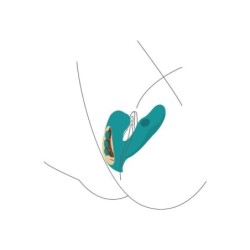 Vibromasseur d'Extase Amour Éternel Vert