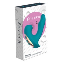Vibromasseur d'Extase Amour Éternel Vert