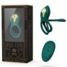 Bayek Anillo Vibrador Control Remoto Parejas Verde