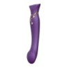 Queen Set Onda di Pulsazione Stimolazione Clitoride Viola
