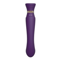 Queen Set Pulse Wave Clit Stim Fialová