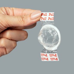 Pull Preservativos Com Tiras Sem Látex 3 Unidades