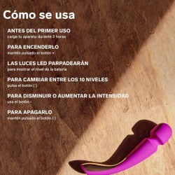 Masseur Smart Medium Wand 2 Vert d'eau