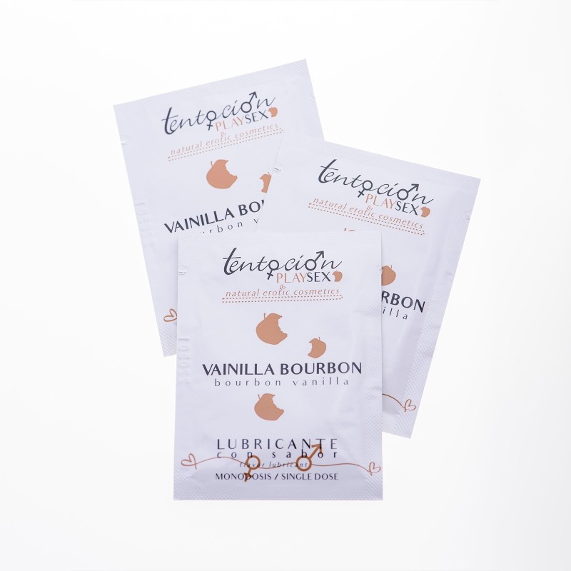 20 Монодози Лубрикант С Вкус На Bourbon Ванилия 5Ml Tentación Play Sex 20 Монодози Лубрикант С Вкус На Bourbon Ванилия 5Ml Tentación Play Sex