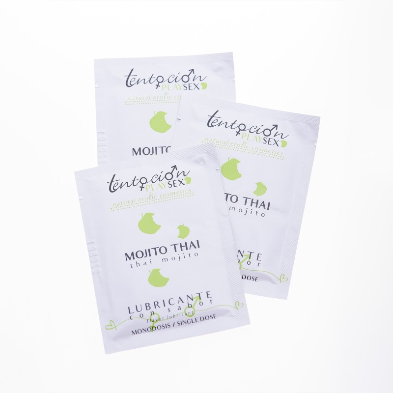20 Monodose Di Lubrificante Al Gusto Mojito Thai 5Ml Tentazione Play Sex 20 Monodose Di Lubrificante Al Gusto Mojito Thai 5Ml Tentazione Play Sex