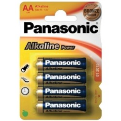 4 Panasonic šarminės Aa baterijos