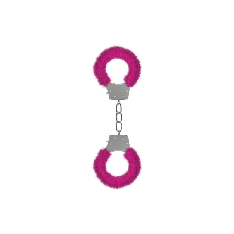 Roosad pehmed karusnahast käerauad Pleasure Furry Handcuffs Roosad pehmed karusnahast käerauad Pleasure Furry Handcuffs