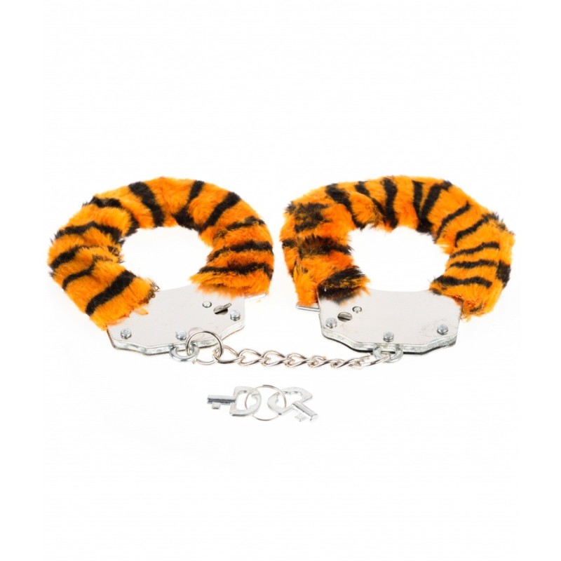 Algemas Com Pelúcia De Tigre Argus Fetish Argus Toys