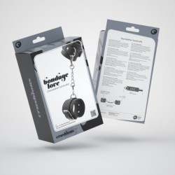 Kožené putá Bondage Love Crushious čierne