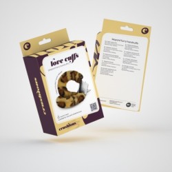 Menottes en Peluche Love Cuffs Crushious Léopard